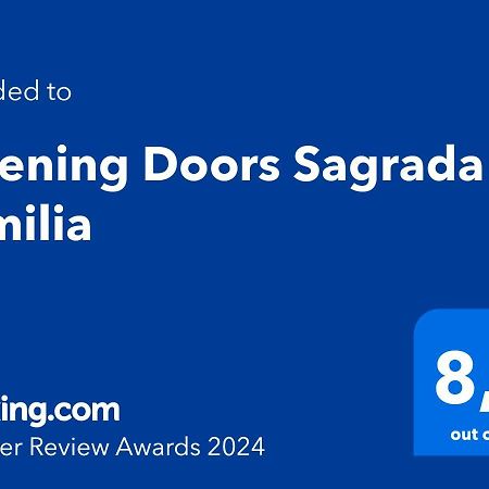 Opening Doors Sagrada Familia Lejlighed Barcelona Eksteriør billede